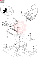 SEAT ASSY. YT25M00026F1