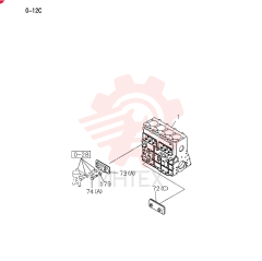 CYLINDER BLOCK VI8971239542