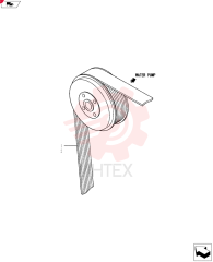 BELT, TRANSMISSION VA3434904400
