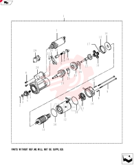 STARTER MOTOR,24V, 5kW