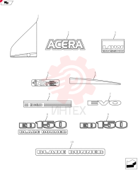 DECAL YT20T01355P1