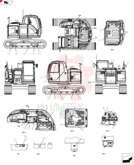 Схема (ED150-2) - BLADE RUNNER EXCAVATOR/DOZER ASN LH01-01001 (1/09-12/12) YY22T00138F1