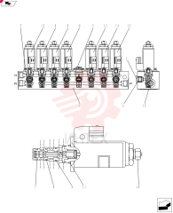Схема (ED150-2) - BLADE RUNNER EXCAVATOR/DOZER ASN LH01-01001 (1/09-12/12) YY35V00013S101