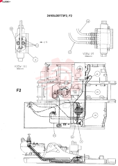 REMOTE CONTROL ASSY (DOZER REWORK) (F1 ONLY) 24100J20773F1 (1)