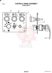 CONTROL PANEL ASSY 24100U1497F1
