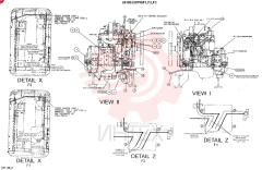 WIRING ASSY, ELEC (F1 ONLY), Serial Range: -4/9/99 24100J20706F1 (7)