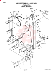 ARM ASSY 3.06M (AUXILIARY) 24100J16957F3 (2)