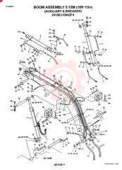 BOOM ASSY, 5.15M (AUX & BREAKER) 24100J16942F4 (2)