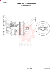 TRACK ROLLER 24100N10082F1