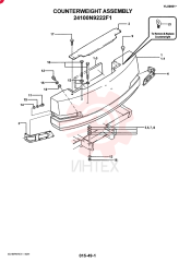 COUNTERWEIGHT ASSY 24100N9222F1