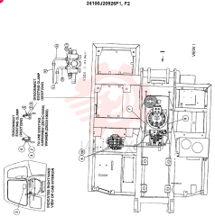 HYD LINES ASSY, REWORK UPPER (AUXILIARY) (F1 ONLY) 24100J20926F1 (1)
