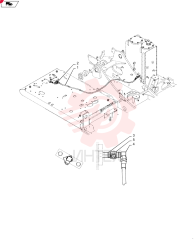 HYDRAULIC HOSE,9.60mm ID x 2150mm L