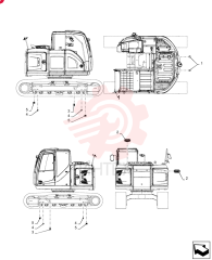 DANGER DECAL YN20T01221P1 (1)