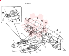 HYD PIPING KIT 24100J21253F1