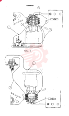 HYD LINES, UPPER (DOZER) YM03HU0002F1 (2)