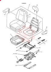 DRIVER SEAT LC25M00001F2