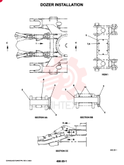 DOZER INSTALLATION YM51BU0001F2