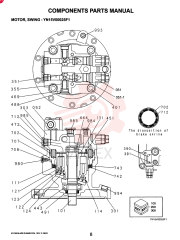 HYDRAULIC MOTOR YN15V00025F1