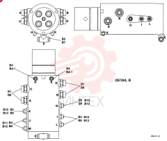 HYD LINES, LOWER YM02HU0001F1 (2)