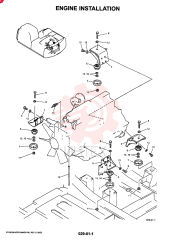 ENGINE INSTAL YM02P00006F1