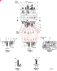CONTROL LINES - MAIN (STD), QTY-F1: F1, QTY-F2: -, QTY-F3: -, QTY-F4: -, QTY-F5: -, QTY-F6: -, QTY-F7: -, QTY-F8: - YM06H00007F1 (3)