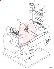 PANEL ASSY, INSTRUMENT STD, QTY-F1: F1, QTY-F2: - YM17MU0002F1 (1)