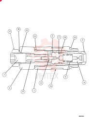 HYDRAULIC VALVE 2436R1119F7