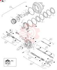 HYDRAULIC MOTOR YM15VU0002S020