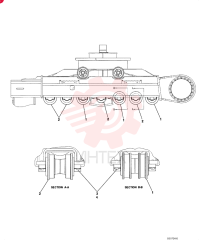TRACK ROLLER 24100N10083F1 (1)