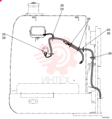 CLIP,M8 x 8.20mm Shank YN13E01375P1 (2)