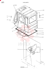 Схема (K904D) - EXCAVATOR ASN LW5801 (1/84-12/03) 24100J3166F20 (1)