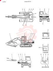 Схема (K904D) - EXCAVATOR ASN LW5801 (1/84-12/03) 24100J5110F3 (1)