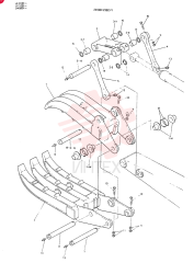 GRAPPLE ASSY, FORK 24100N2382F1 (1)