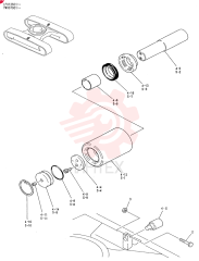 ROLLER ASSY, UPP, Serial Range: LP013601-LP015606
