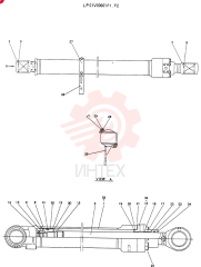 CYLINDER ASSY, BOOM LP01V00001F1