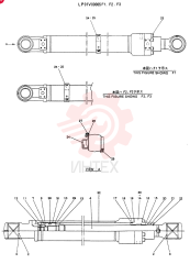 CYLINDER ASSY, BUCKET LP01V00005F1
