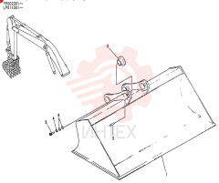 BUCKET ASSY, FINISHING LP61B00021F1