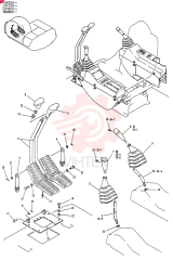 Схема (SK120LC) - MARK V EXCAVATOR BTW YP02301 - YP02376 (1/94-12/95) YN03M01133F1 (2)