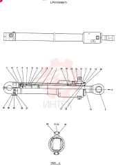 CYLINDER ASSY,ARM LP01V00004F1
