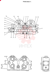 HYDRAULIC VALVE YW36V00001F1