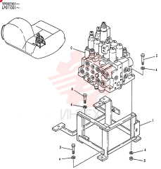 VALVE, CONTROL,SEE(HC01-01), Serial Range: YP002301-YP002362