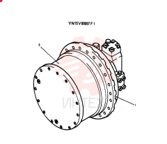HYDRAULIC MOTOR YN15V00007F1