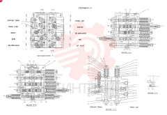 Схема (SK200) - MARK V EXCAVATOR ASN YNT00001 (1/99-12/03) YN30V00021F1 (2)