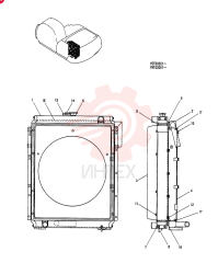 RADIATOR YN05P00010F1