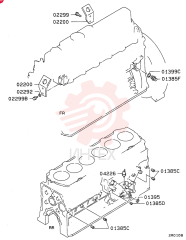 Схема (SK200) - MARK V EXCAVATOR BTW YN018001 - YN022848 (ANZ) (1/98-12/03) VAMH037135