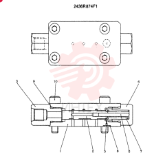 VALVE 2436R874F1