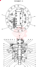 HYDRAULIC MOTOR YN15V00003F1