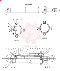 CYLINDER ASSY, ARM YN01V00016F1