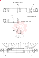 CYLINDER ASSY, BUCKET LP01V00005F1