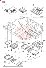 COVER ASSY, UNDER, Serial Range: YQ002301-YQ002394